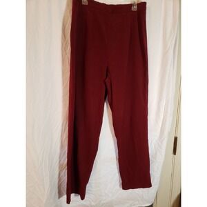 Women's Helene Blake Maroon Dress Pants Size 16 (H210)